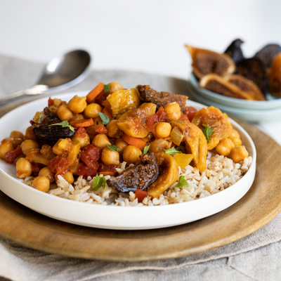 California Fig & Chickpea Stew