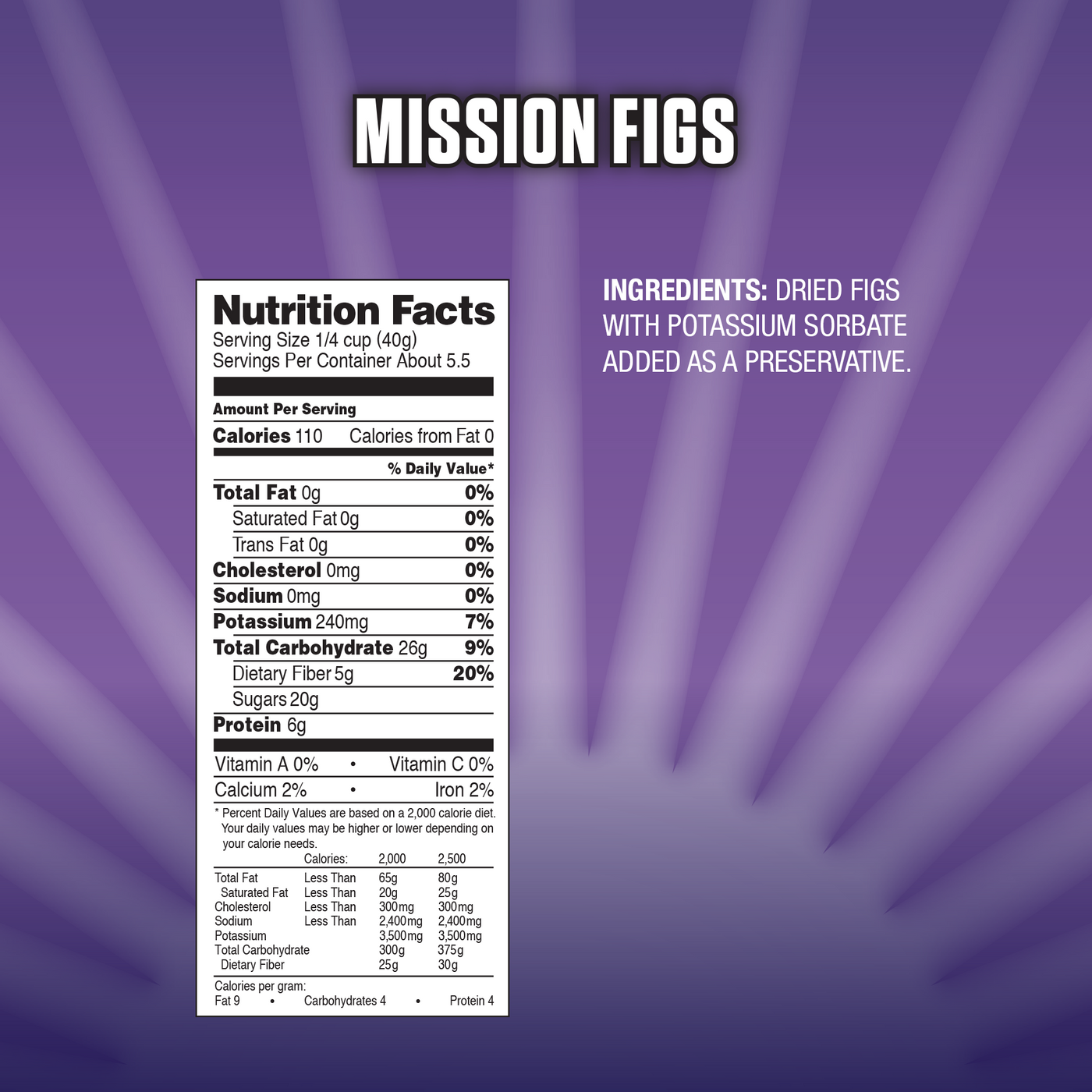 Nutra Fig Mission Dried Figs