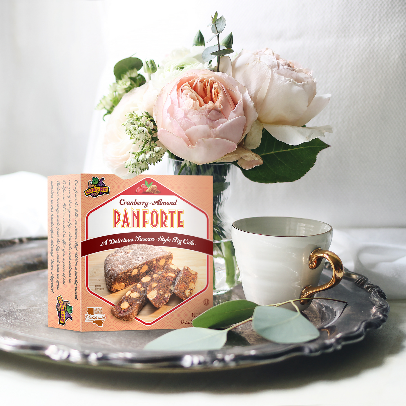 Cranberry Almond & Honey Walnut Panforte Combo Pack
